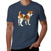 Jack Russell Terrier Cute Puppy Dog Tshirt Functional Casual Short Sleeve Tee