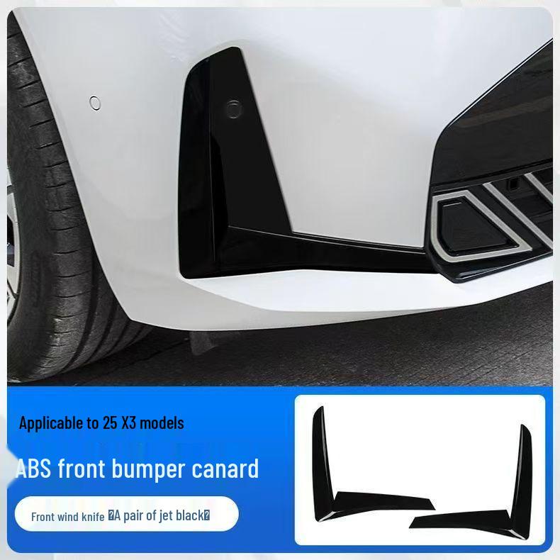 BMW X3 Sport Grille Fangs & Rear Bumper Blackout (25-26) - Non-destructive MP Modified Parts