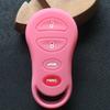 ZAD silicone car key case cover protector holder shell set for Chrysler Sebring for Jeep Liberty for Dodge 4 buttons key skin