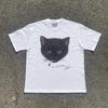 Graphic VTG 80s 90s California Cat Tee Single Stitch Retro White T-Shir HOT ITEM