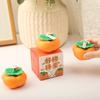 1PC Persimmon scented candle as a souvenir, indoor display item, smokeless solid scented wax, Christmas