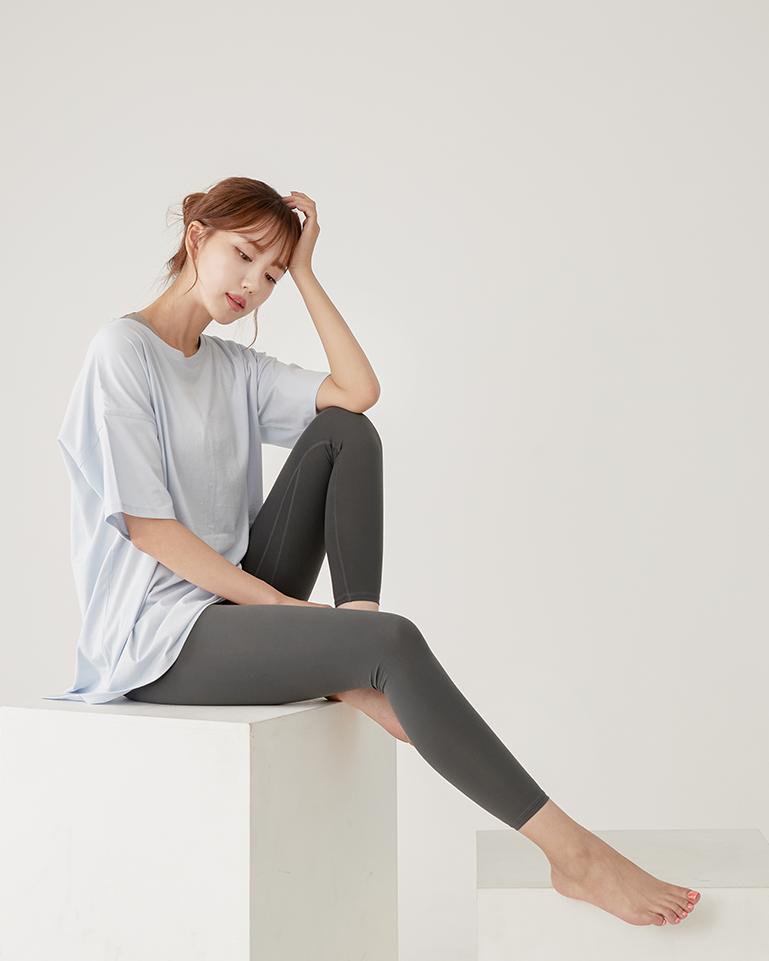 LOVEYOURBODY [1+1] Pima Cotton Oversized Short Sleeve T-Shirt Set