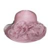 Eugen yarn large flowerpot hat women's fashion mesh visor summer breathable travel sun protection beach hat