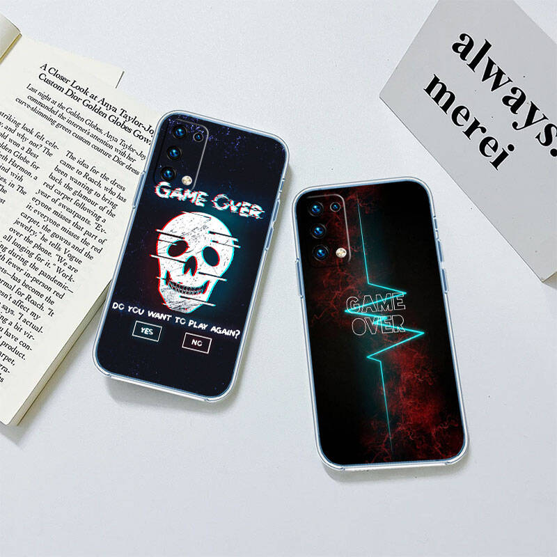 MH63 Game Over Phone Case for Motorola Edge 20 30 S30 40 50 Fusion Lite Plus Pro Neo Ultra One Power Action Macro Hyper Vision Zoom