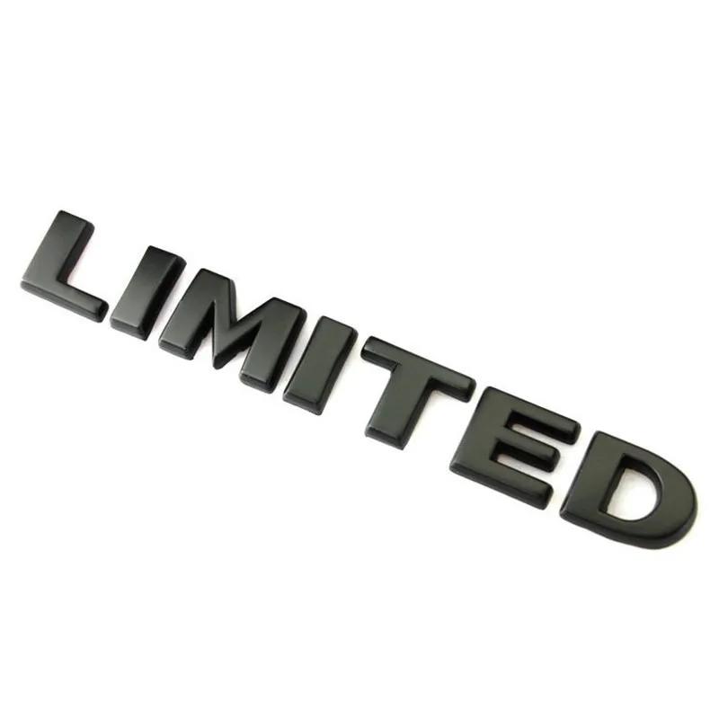 3D Metal 4X4 Limited Emblem Sticker Car Rear Boot Trunk Badge Decals For Jeep Grand Cherokee Compass Wrangler