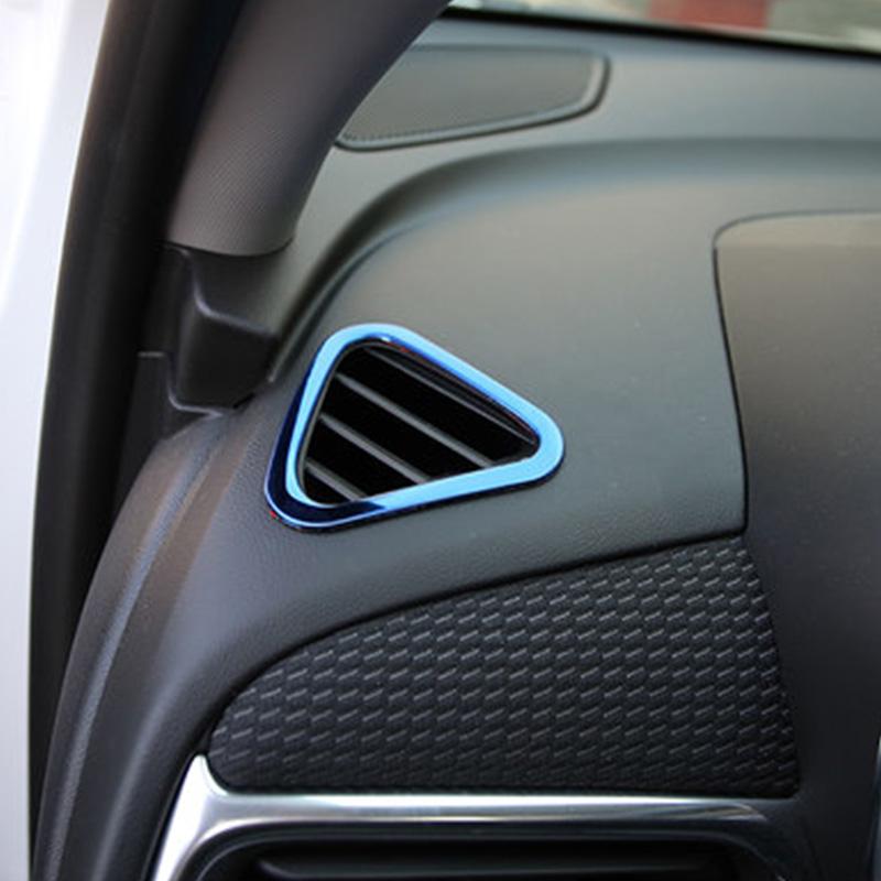 My Good Car Stainless Steel or ABS Chrome Car Front Small Air Outlet Decoration Cover Trim For Chevrolet Equinox 2017 2018