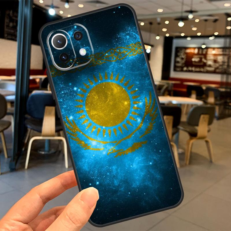 Kazakhstan Flag Case For Xiaomi 14T 11T 12T 13T Pro 13 14 15 Ultra POCO X7 Pro X3 X5 X6 F5 F6 M6 Pro Coque