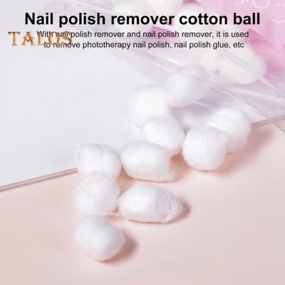 1/2/3/5 Bags Disposable Cotton Balls 100 Count Soft Water Absorbent Multi-functional Face Makeup Nail Polish Removal Cotton Ball Set