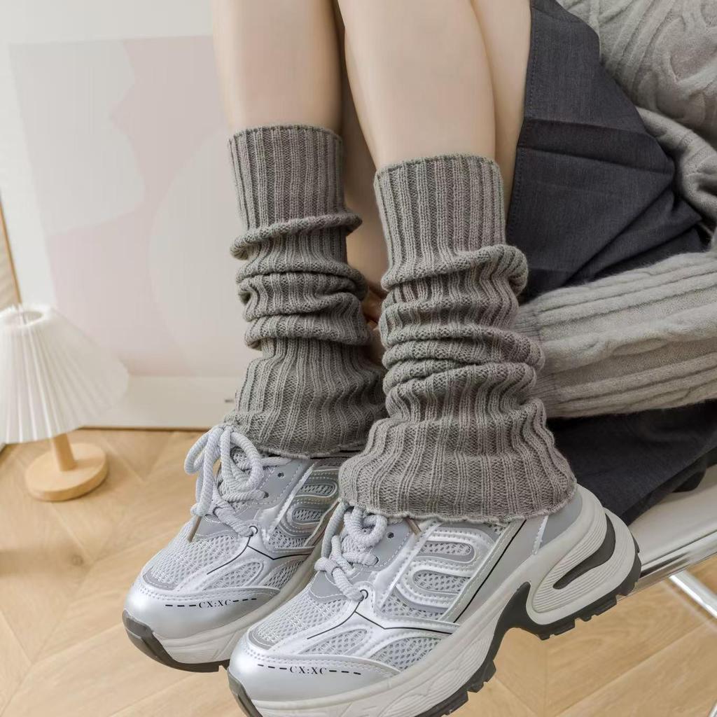 Women's Y2K Harajuku Knitted Calf & Thigh-High Socks: Autumn/Winter Ballet Leg Warmers