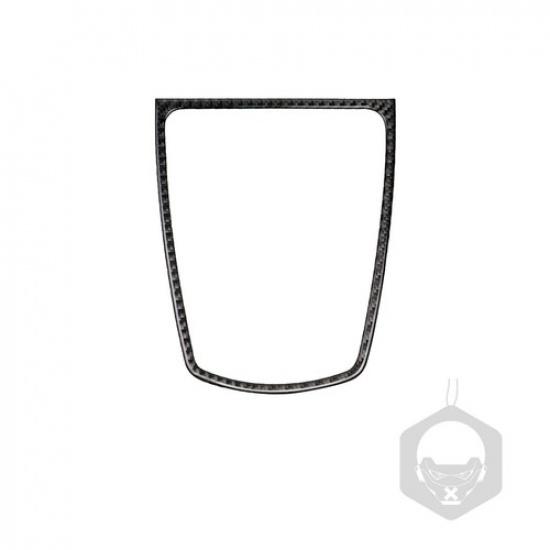 Real Carbon Fiber Dashboard Speaker Frame Sticker For BMW 7 Series F01 2009-2014