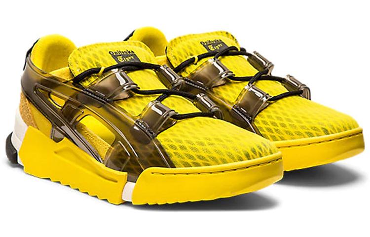 ONITSUKA TIGER Große Logo Runner Sandale 'Vibrant Yellow Black' 1183A582-753