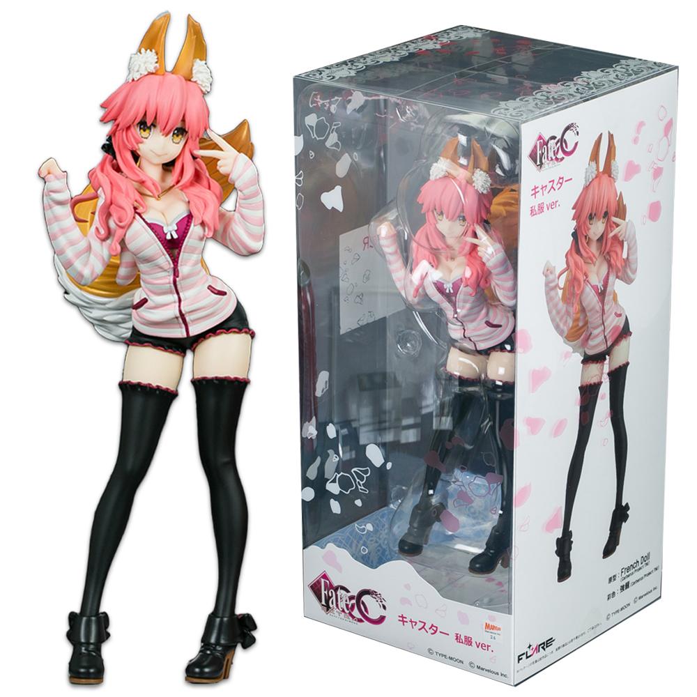 

25СМ Аниме Fate/Extra CCC Тамамо но Маэ Фигурка 1/7 Маг Повседневная одежда версия Модель на подставке Игрушка Кукла Фигурка Действия Коллекция Подарки With box