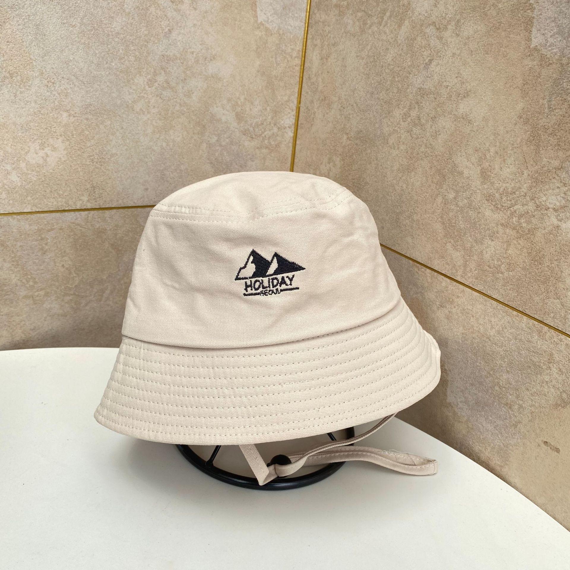 

Модная повседневная ветрозащитная шляпа рыбака с ремнем, мужская и женская, весенняя, универсальная, солнцезащитная, солнцезащитная шляпа для бассейна M（56-58cm） бежевый