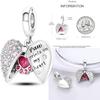 Charms Plata De Ley 925 copper Original Devil's Eye Perfume Bottle Bow Silicone Spacer Beads Women Bracelet DIY Zircon Pendants