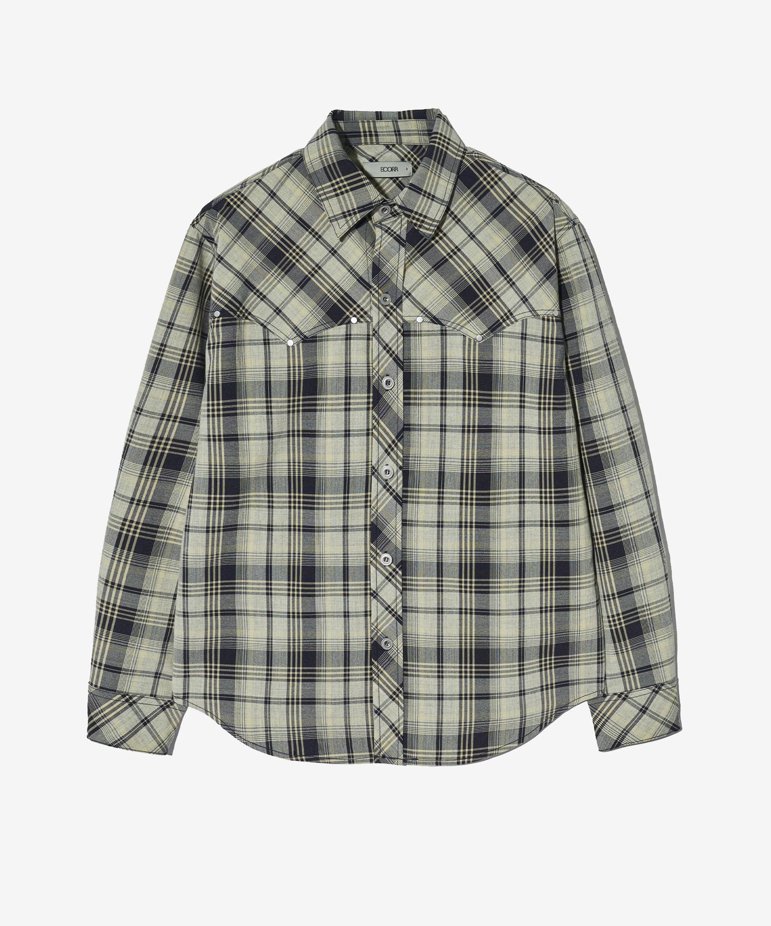 Ichor Western Line Shirt_Check Check/3(Xl)