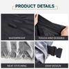 V-shaped V-shaped Yacht Cover Reflective Waterproof Boat Cover Ship Body Protective Cover  Outdoor