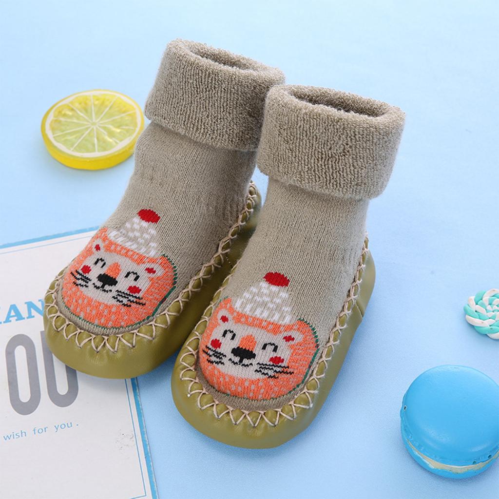 Newborn Baby Boys Girls Cartoon Cute Warm Floor Socks - Baby Step Socks