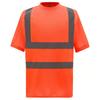 Yoko Unisex Adult Band & Brace High-Vis Safety T-Shirt