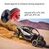 UTV ATVs Street Legal Turn Signal Kit With High Visibility Lights Weatherproof Suitable For Enhanced Safety & Compliance