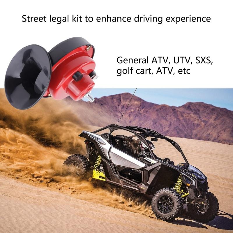 UTV ATVs Street Legal Turn Signal Kit With High Visibility Lights Weatherproof Suitable For Enhanced Safety & Compliance