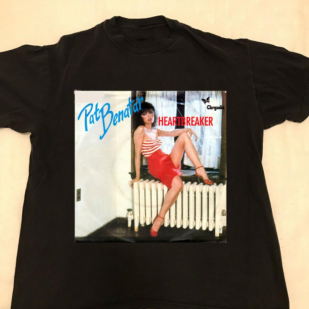 Pat Benatar Heartbreaker Album T shirt Black All Size S To 4XL Unisex T-Shirt L
