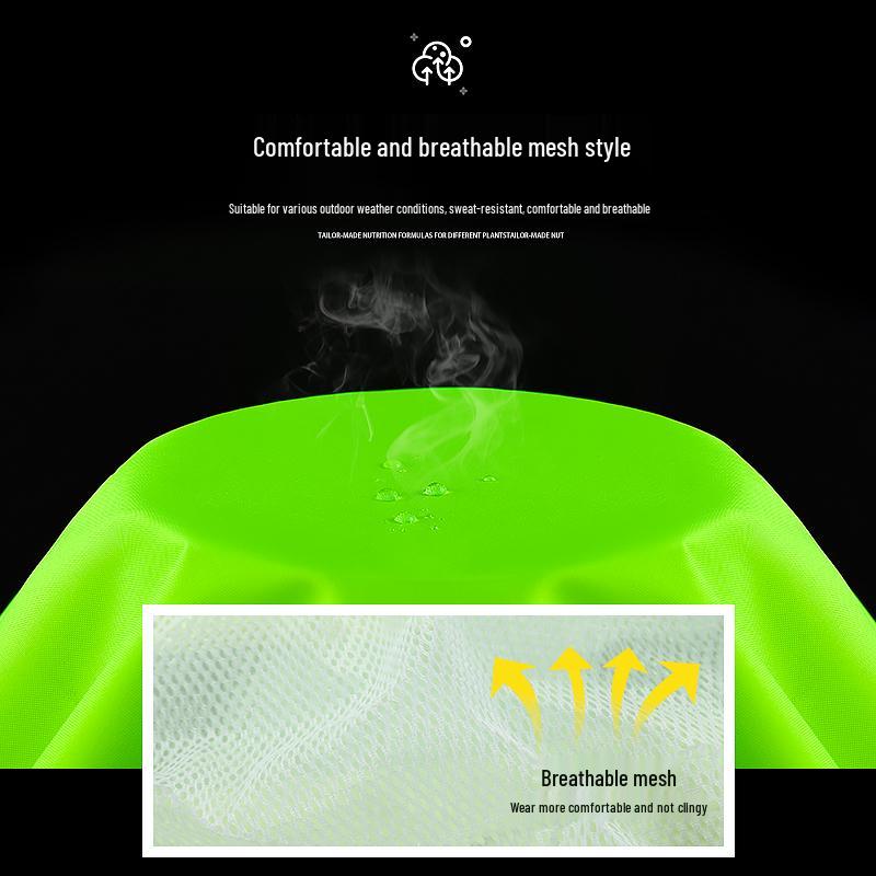 Unisex Reflective Raincoat and Pants Set for Motorcyclists and Delivery Riders - Waterproof and Split Design for Heavy Rain.