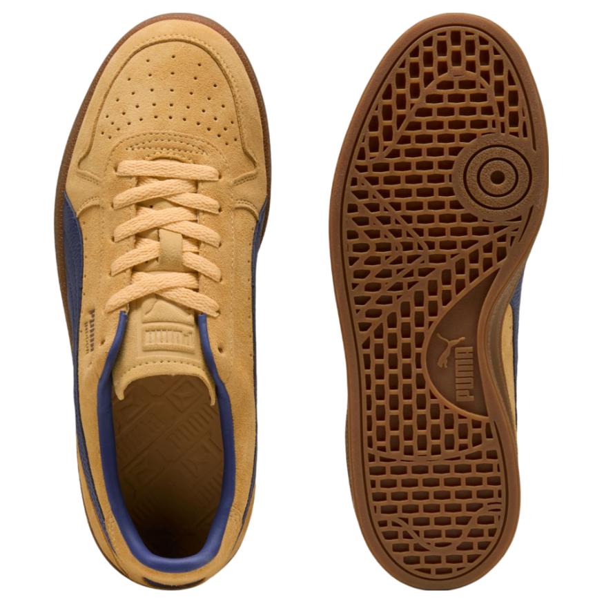 Puma Indoor Soft Almost Apricot Blue Crystal Unisex Sneakers Tan 401136-05