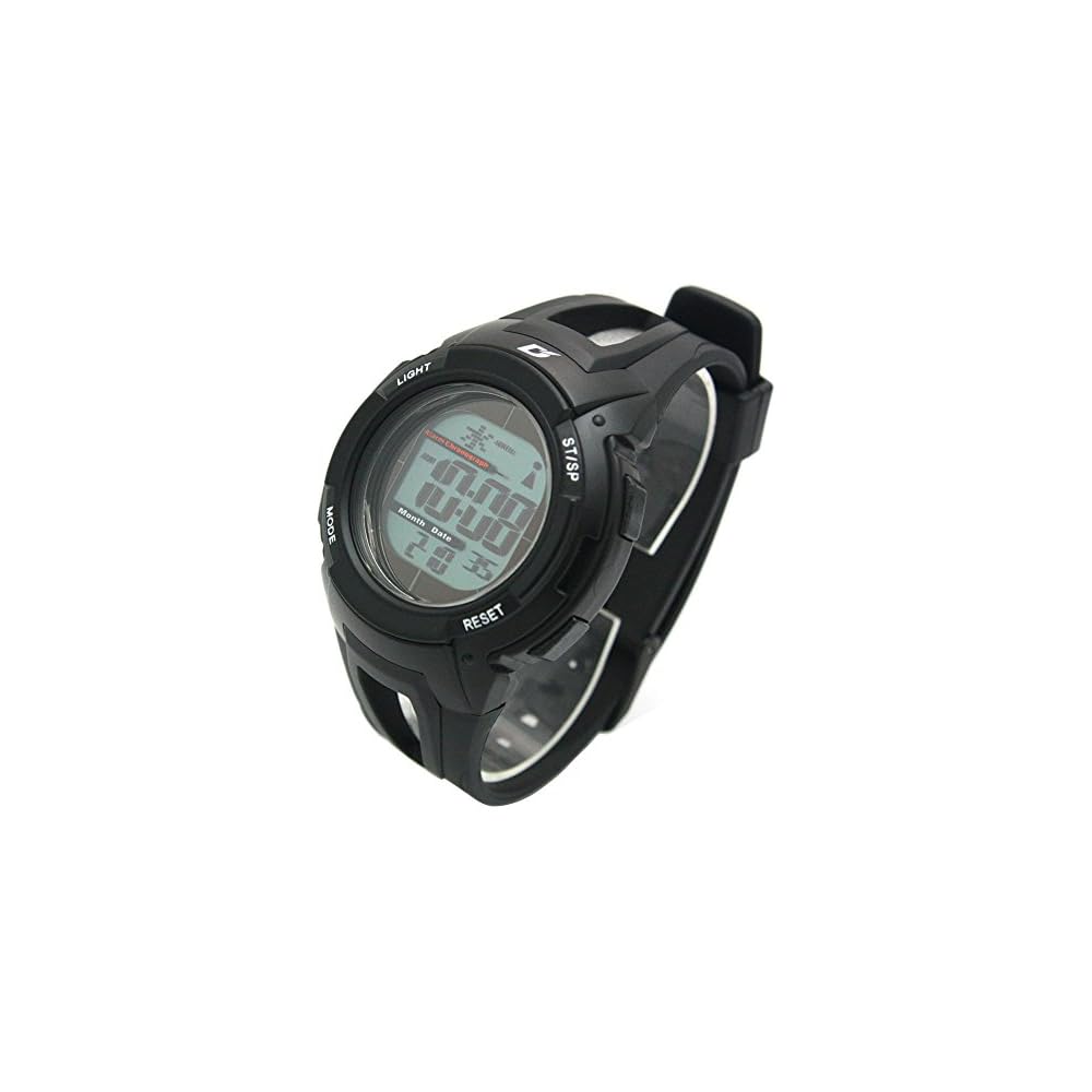 Arias Digital Solar Radio-Controlled Men's Watch Black AD06517RCSOL7
