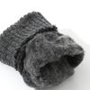 Men's Warm Wool Touch Screen Gloves – Double-layer Fleece-lined, Thickened, Cold-proof, Outdoor Cycling, Korean Style Knitted for Autumn/Winter