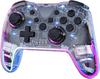 PleCode Wireless Pro Controller for Switch RGB Turbo Vibration Gyro Ergonomic Long Japanese Instruction Manual Included