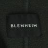 BLENHEIM Wool blend Long sleeve coat S Green system Hoodie Women Used