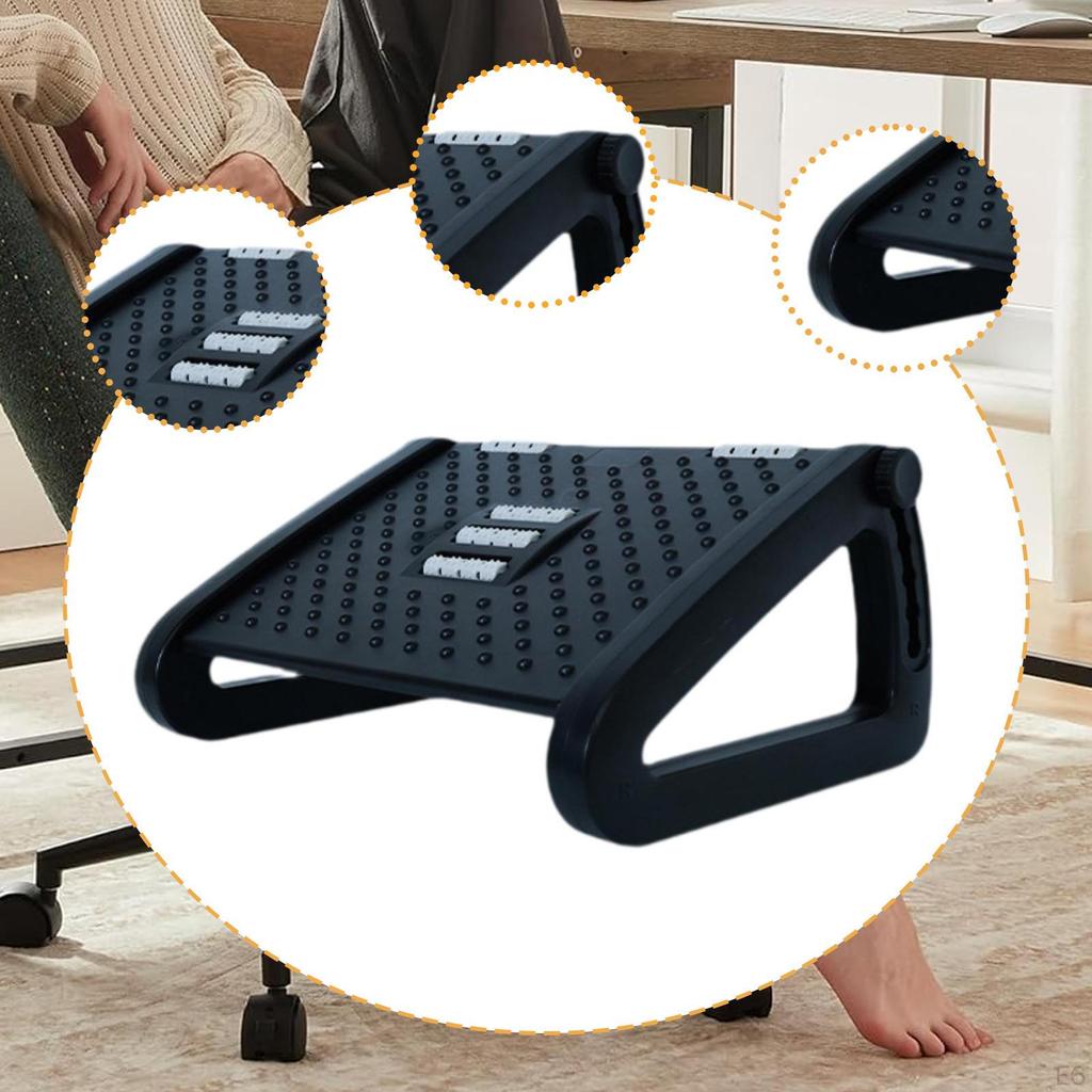 Ergonomic Foot Rest under Desk, Nursing Stool for Gaming