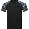 Badminton Series Color Block V-Neck Raglan Trendy Quick-Dry Cool Competition Sports T-Shirt Unisex Tops AAYV157-1