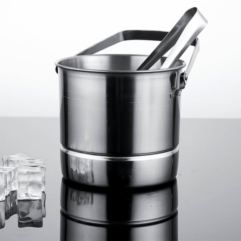 

U-Deal Stainless Steel Tiger Head Ice Bucket Set (3L)