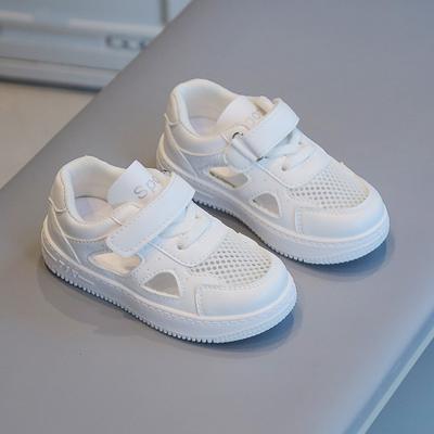 Baskets pour enfants garçons filles chaussures de Sport Velcro de haute qualité chaussures de Tennis respirantes chaussures de course antidérapantes à semelle souple