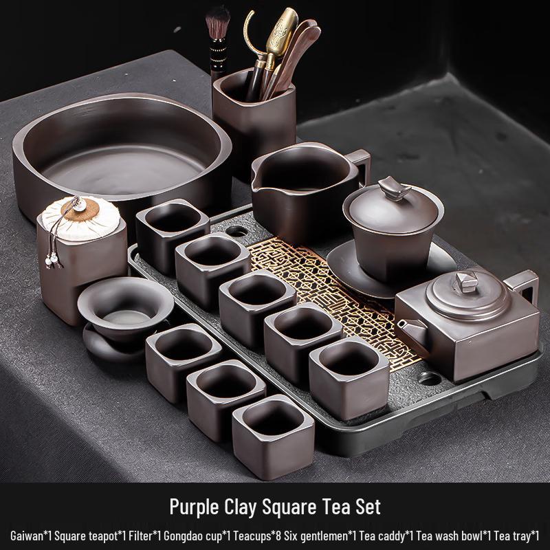 Chaxun Original Ore Zisha Tea Set
