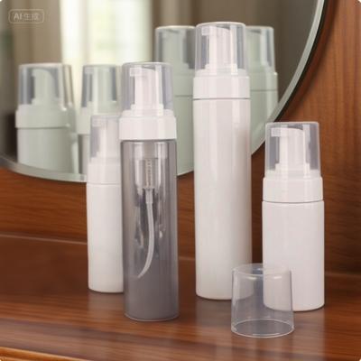100/120/150/200/250ml Potable Travel Lotion Foam Pump Bottle Dispenser Empty Refillable For Hand Soap Shampoo Cleanser Container