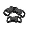Dual Adjustable Paracord Bracelet Accessories Strap Webbing Tool Curved Buckle Outdoor Bag Buckles