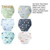 6Pcs Potty Training Underwear Breathable Baby Diapers Leak-proof Toilet Training Pants Adjustable Elastic Bands Toddler Pee Pants