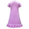 Vestito da bambina con stampa orsetto Mira a maniche corte