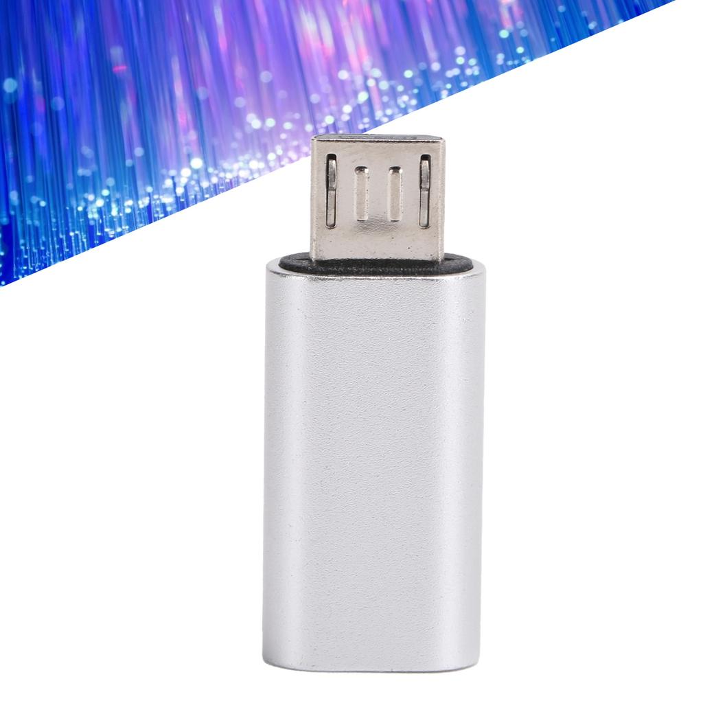 TypeC Adapter Converter Female To   Male Mobile Phone Data Line USB Charging(Black )