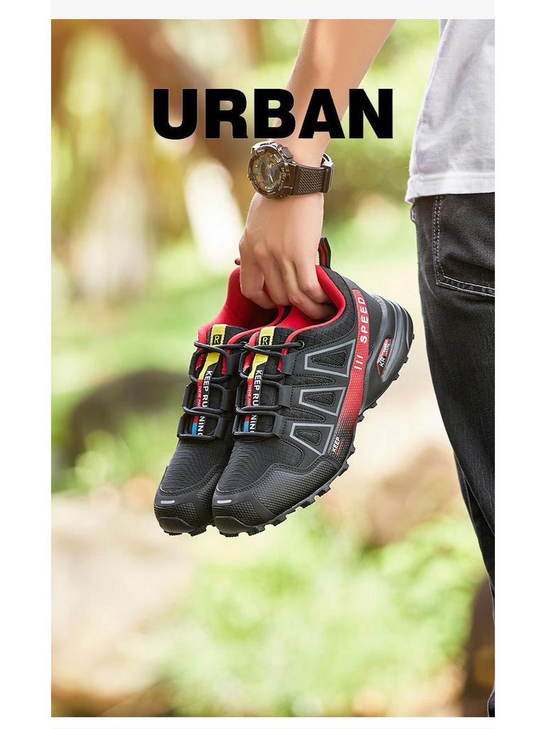 Salomon 2025 Independent Station Plus Size Men's Outdoor Hiking & Canyoneering Sneakers