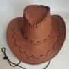 Western cowboy hat men's outdoor cover hat Mongolian grassland knight hat travel hat stage performance prop hat