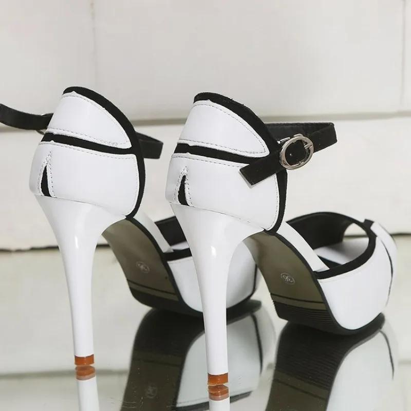 Fashion 2024 Summer New Sandals Women High Heels Shoes for Woman Fashion Square Head Sexy Dress Wedding Pumps Slingback Mujer Zapatillas