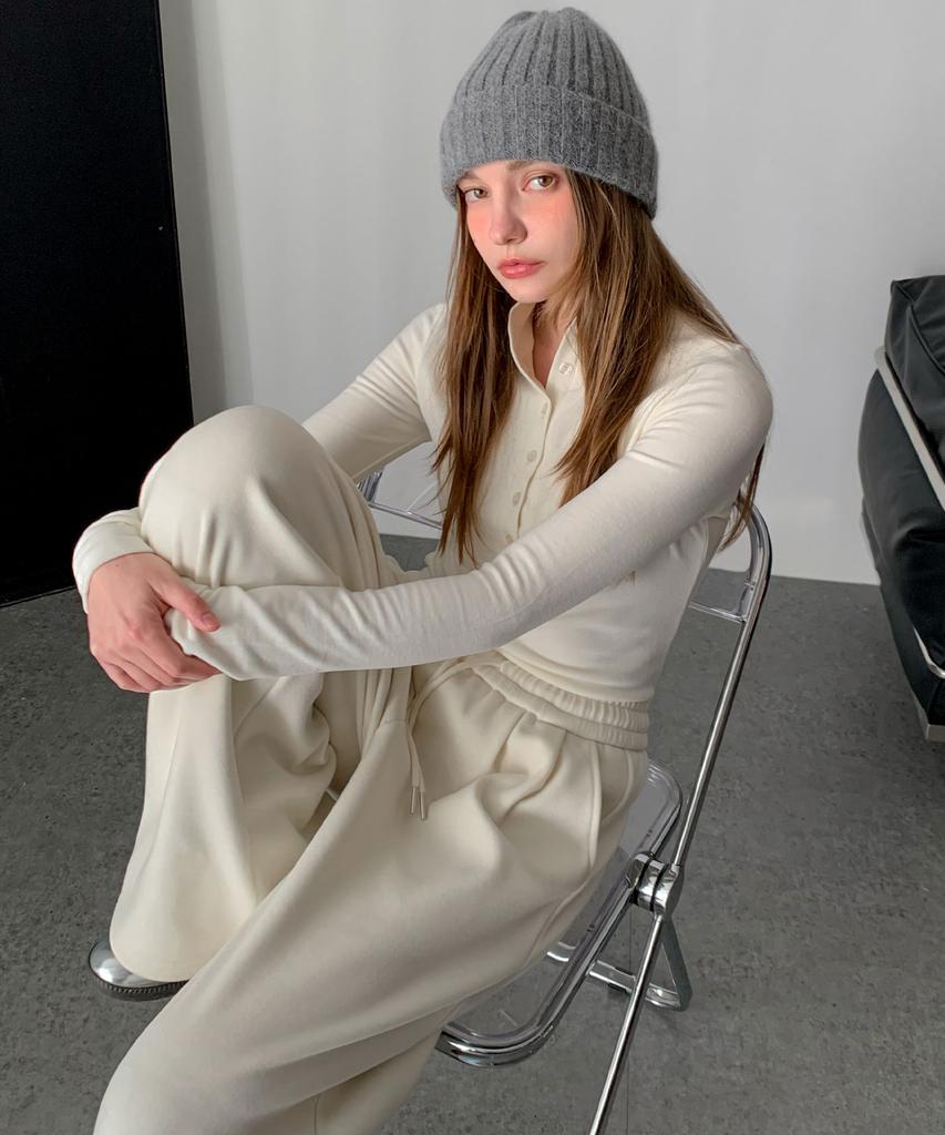 Baseukala Comfy Wide Banding Pants (5Colors)