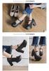 Retro Women's Mary Jane Wedge Platform Shoes - 2026 Spring Collection, High Heels with Thick Heel and Soft Sole, Waterproof Single Shoes