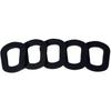 5 PCS Jerry Can Gaskets Rubber Fuel Can Gaskets Replacement Gas Gaskets Gas Can Spout Gaskets for NATO and Wavian Gaskets Fuel Washer Seals (Black)