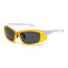 New arrival Popular Women's Sunglasses Punk Sunglasses Unique Oval Sun Glasses Men Goggle Shades Mirror Colorful Y2K Eyewear