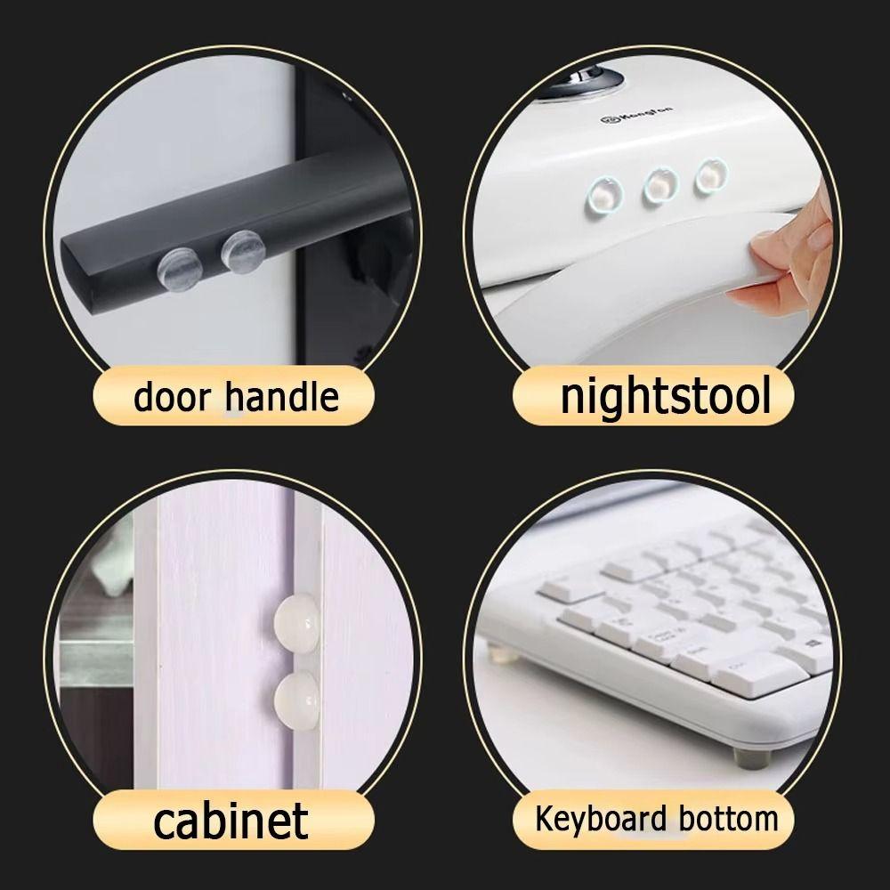 Hemispherical Nail Art Keyboard Sticker Silicone Long Nails Bubble Stickers Typing Keyboard Cover