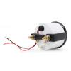 12V 52mm Universal Car Fuel Gauge Fuel Level Gauge Meter High Sensitivity White LED Light Black Rim Automotive Gauges